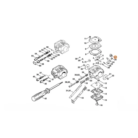 STIHL  Trzpień 4215 121 8900